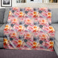 Summer Lilies Light Weight Fleece Blanket