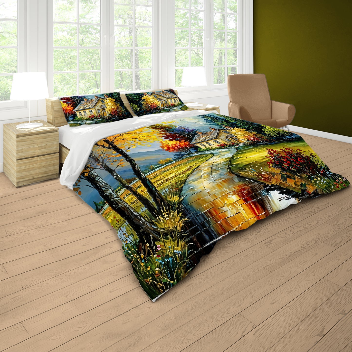 Summer Night Duvet Cover Set