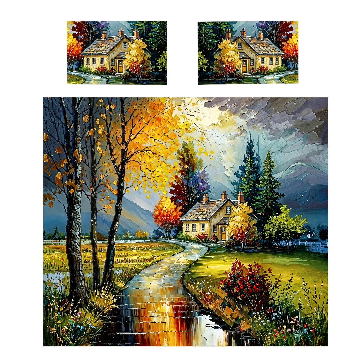 Summer Night Duvet Cover Set