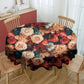 Summer Roses Round Tablecloth