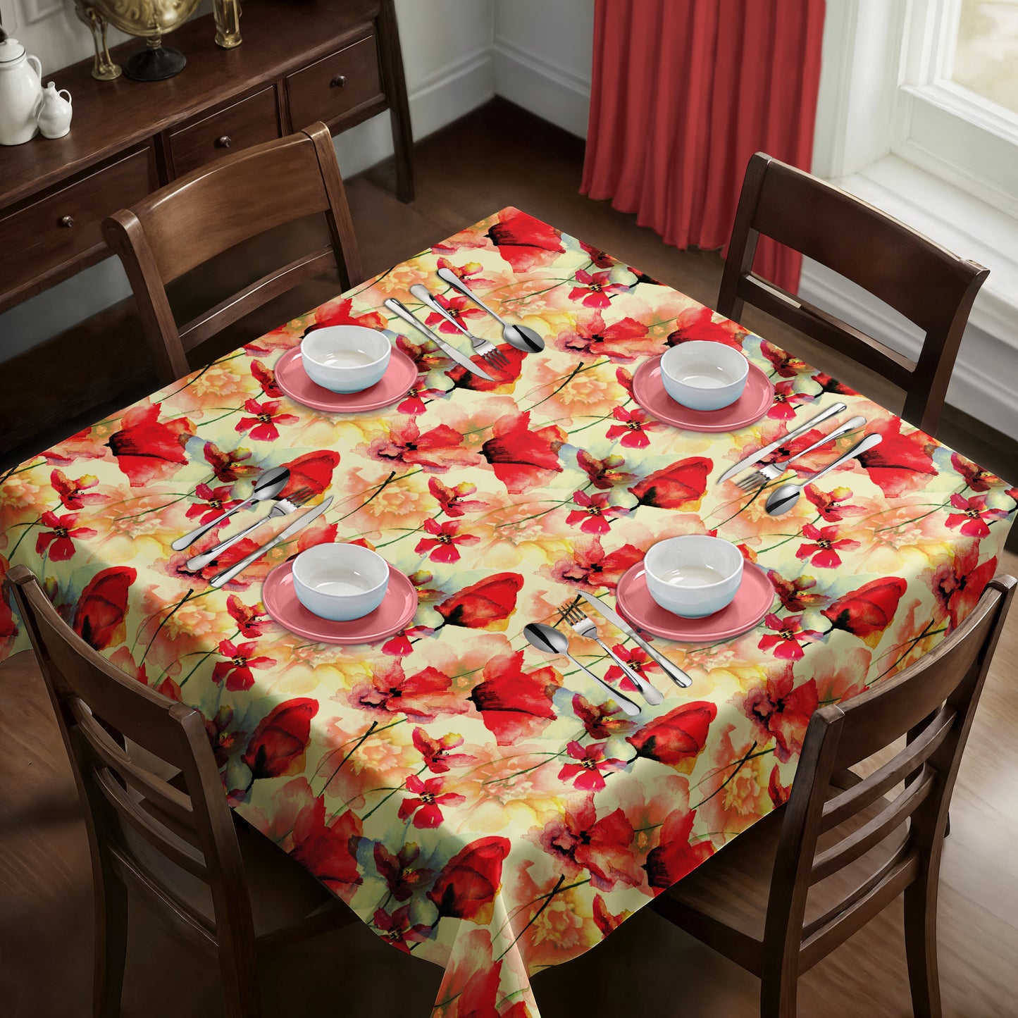 Summer Splendour Square Tablecloth
