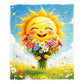 Summer Sun Toddler Fleece Blanket