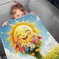 Summer Sun Toddler Fleece Blanket