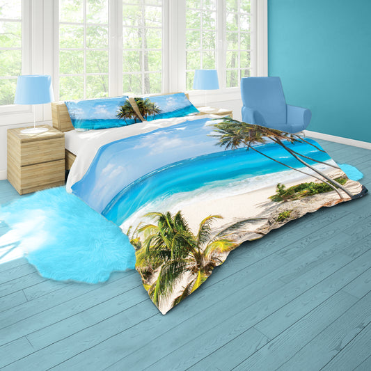 Summery Beach Duvet Cover Set