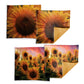 Sunflowers Luxury Scatter Covers (Set of 4)
