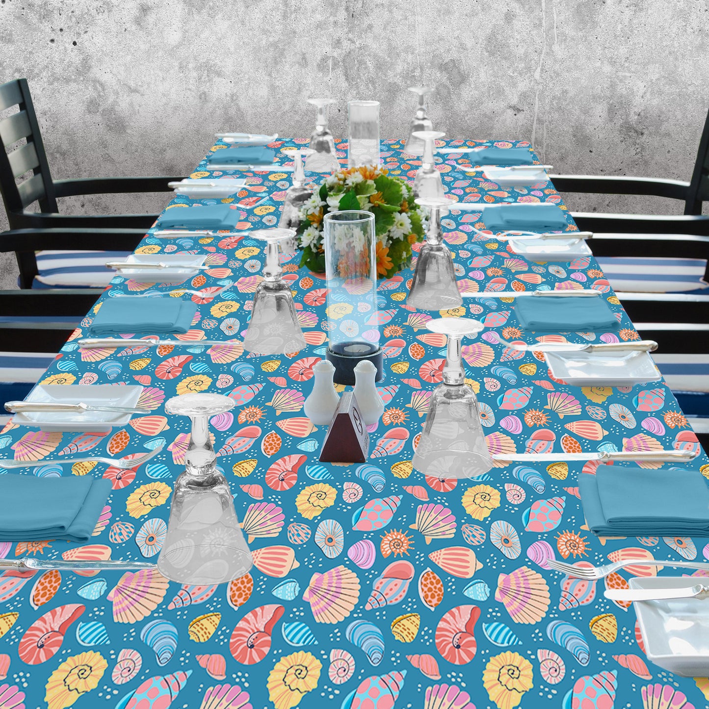 Sun and Sea 3m Rectangle Tablecloth
