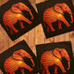 Sunburst Elephant Napkins by Nathan Pieterse