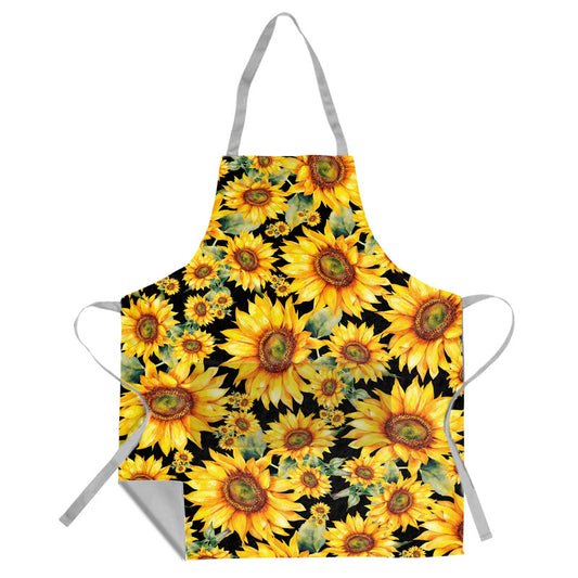 Sunflower Bushes Apron  By Mark Van Vuuren