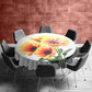 Sunflower Round Tablecloth by Wikus Schalkwyk
