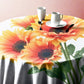 Sunflower Round Tablecloth by Wikus Schalkwyk