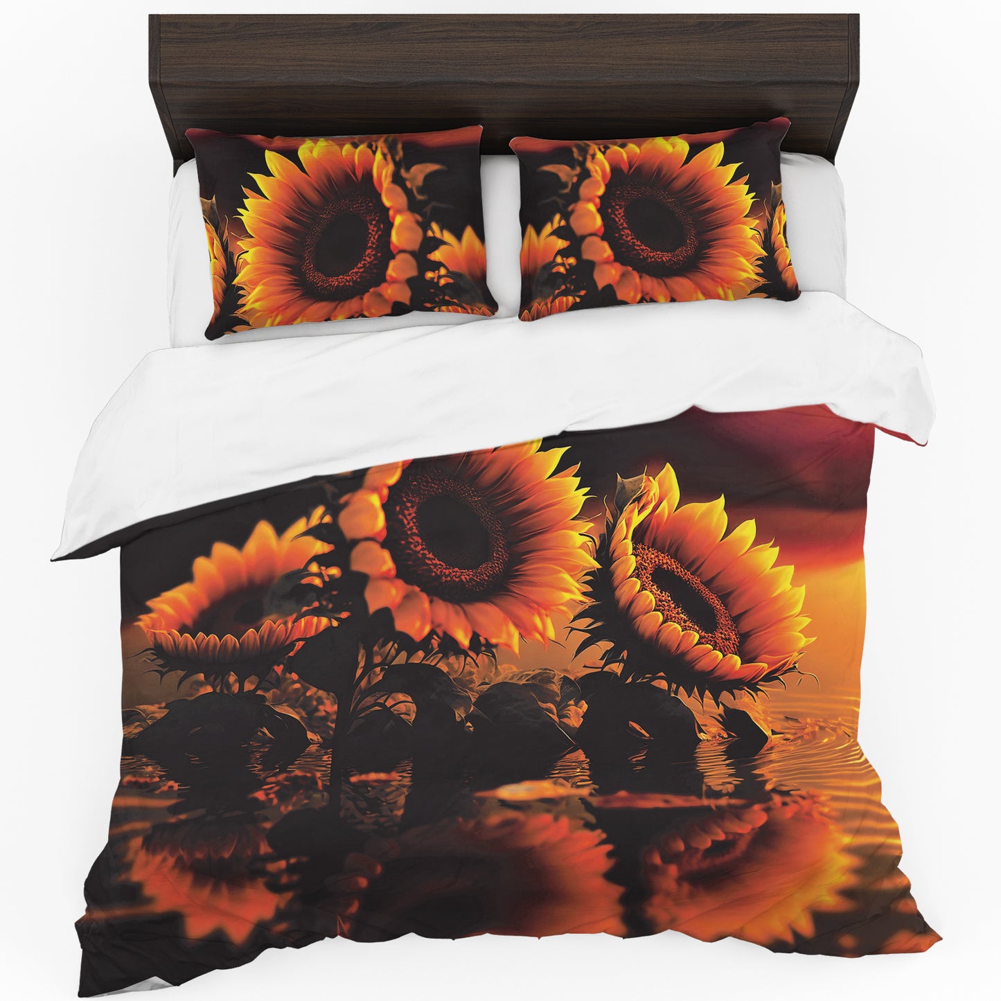 Sunflower Sunset Duvet Cover Set