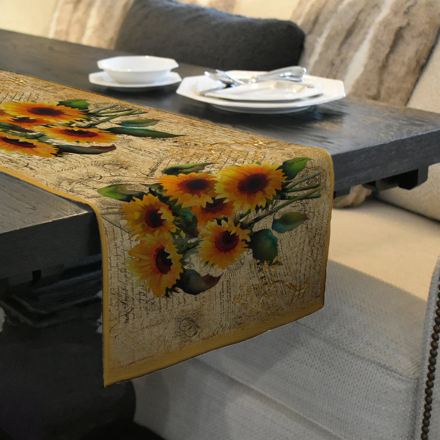 Sunflower Table Runner