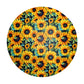 Sunflowers In Full Bloom Round Tablecloth