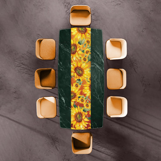 Sunshine Sunflowers Table Runner by Mark van Vuuren