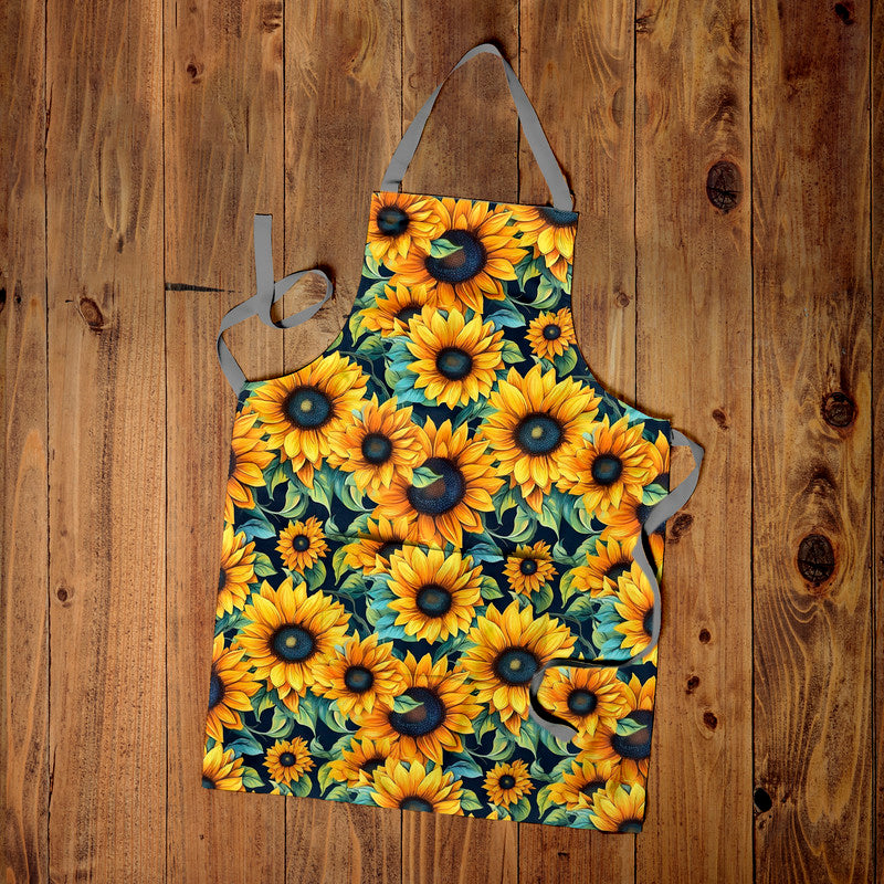 Sunflowers in the Wind Apron