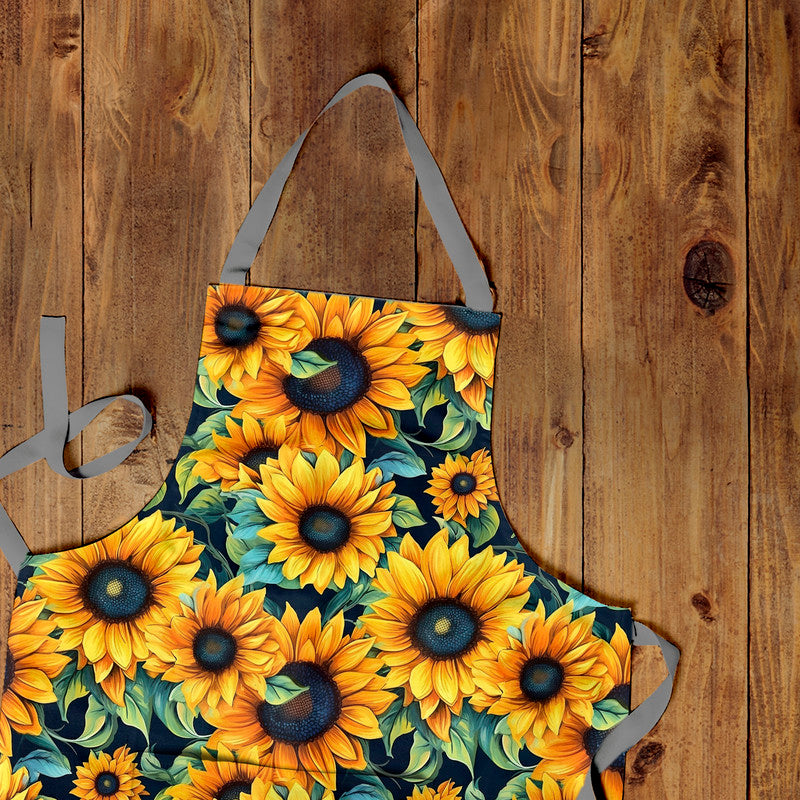 Sunflowers in the Wind Apron