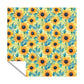 Sunflowers on Yellow Square Tablecloth