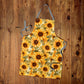 Sunlit Sunflowers Apron