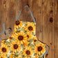 Sunlit Sunflowers Apron
