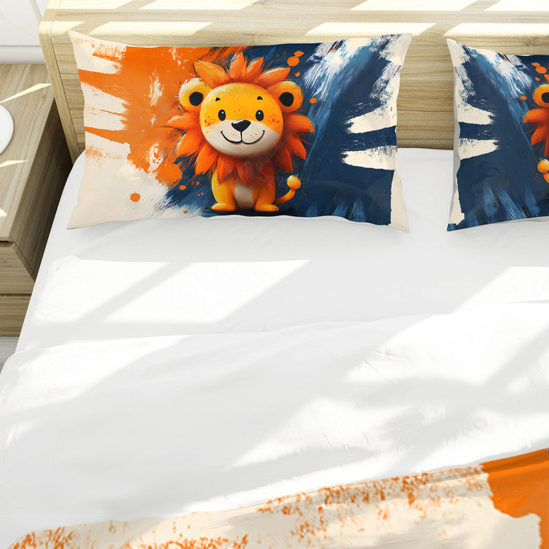 Sunny Lion Duvet Cover Set by Wikus Schalkwyk