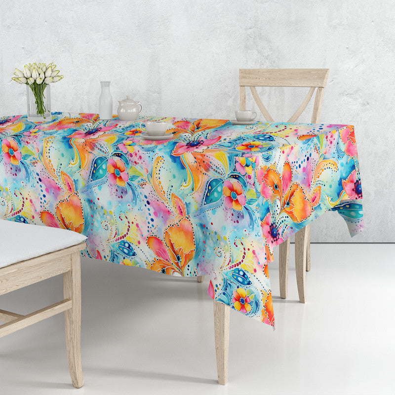 Sunny Paisley Rectangle Tablecloth