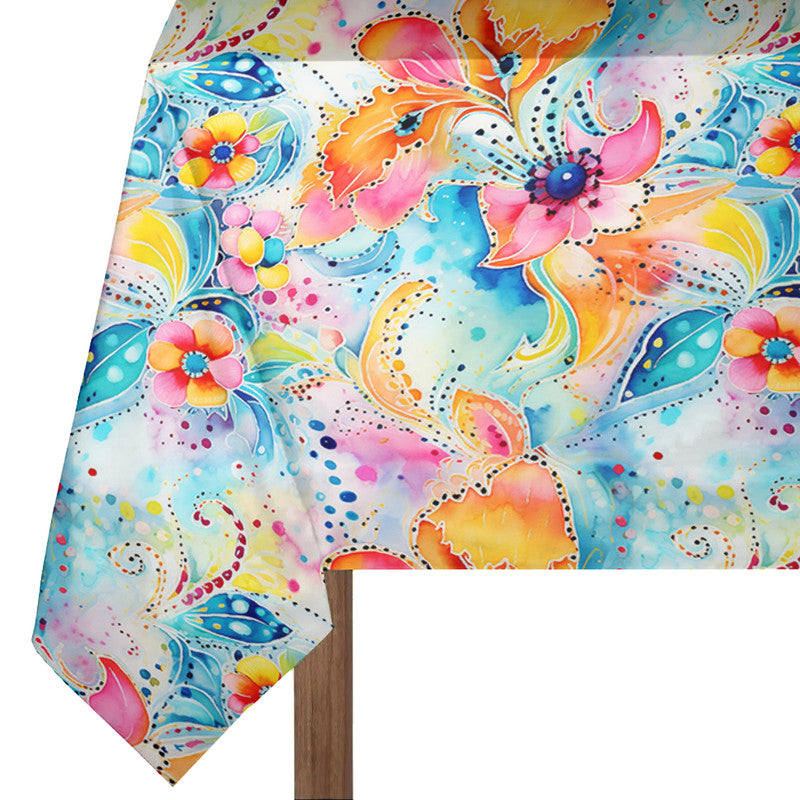 Sunny Paisley Rectangle Tablecloth