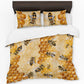 Sunny Bees Duvet Cover Set