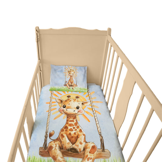 Sunny Giraffe Cot Set