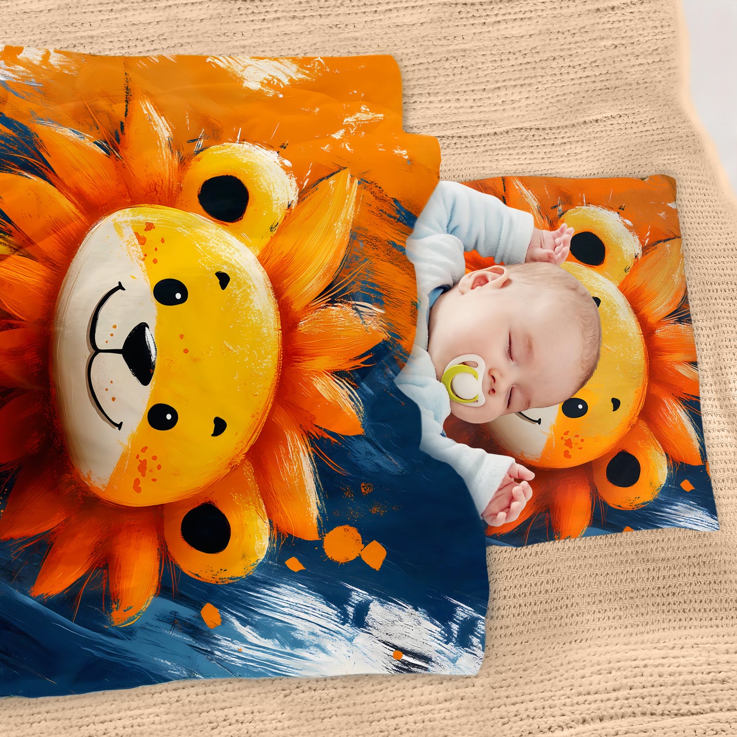 Sunny Lion Cot Set by Wikus Schalkwyk