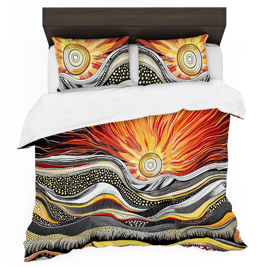 Sun of Africa Duvet Cover Set