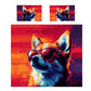 Sunset Shiba Duvet Cover Set by Wikus Schalkwyk