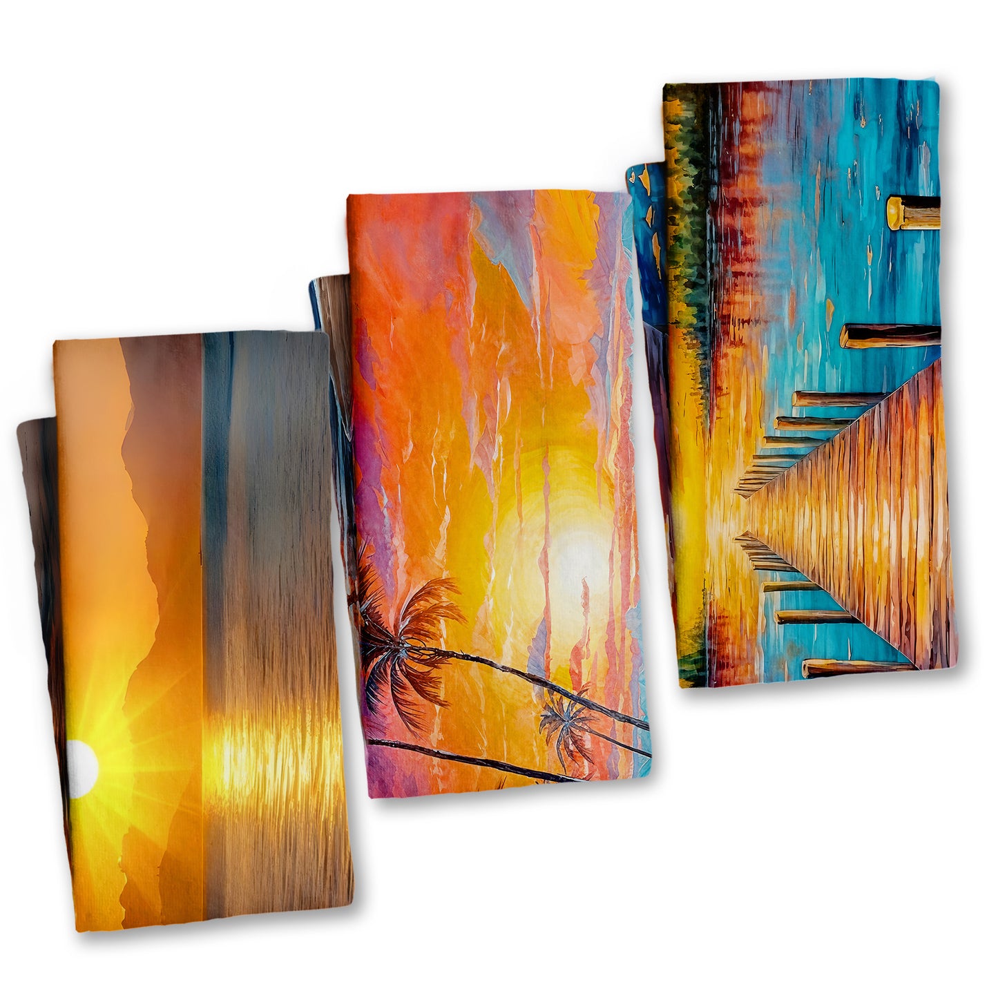 Sunset Dish Cloth (Set of 3)