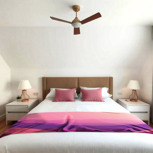 Sunset Dunes Light Bed Throw