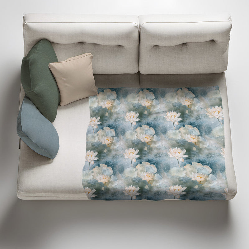 Sunshine Lilies Light Weight Fleece Blanket