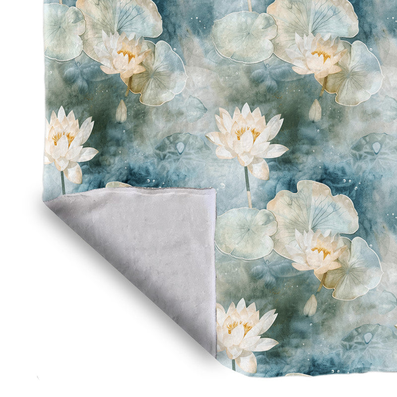 Sunshine Lilies Light Weight Fleece Blanket