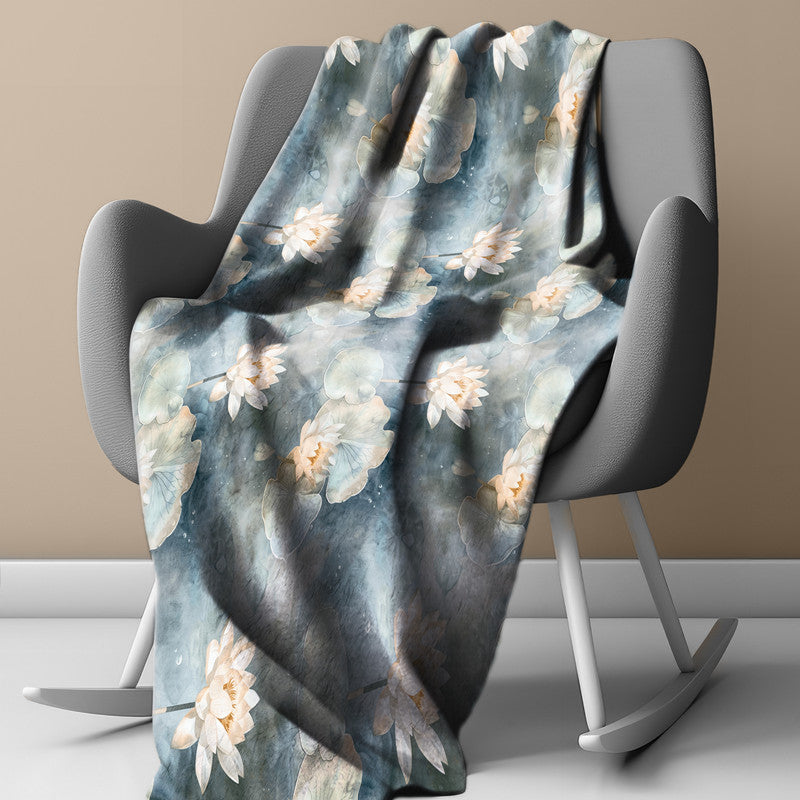 Sunshine Lilies Light Weight Fleece Blanket