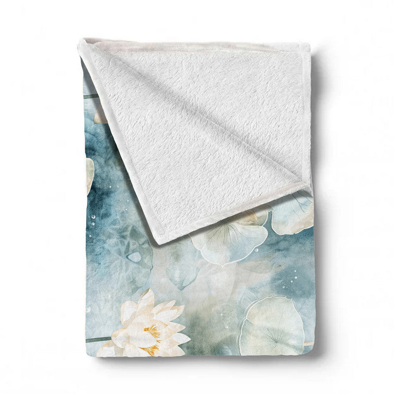 Sunshine Lilies Light Weight Fleece Blanket