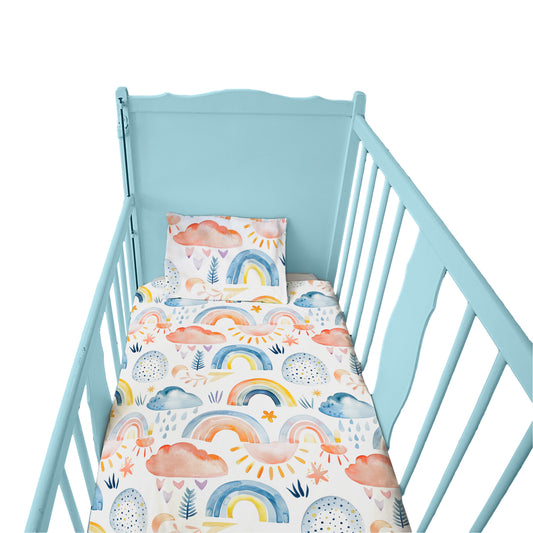 Sunshine And Rain Cot Set