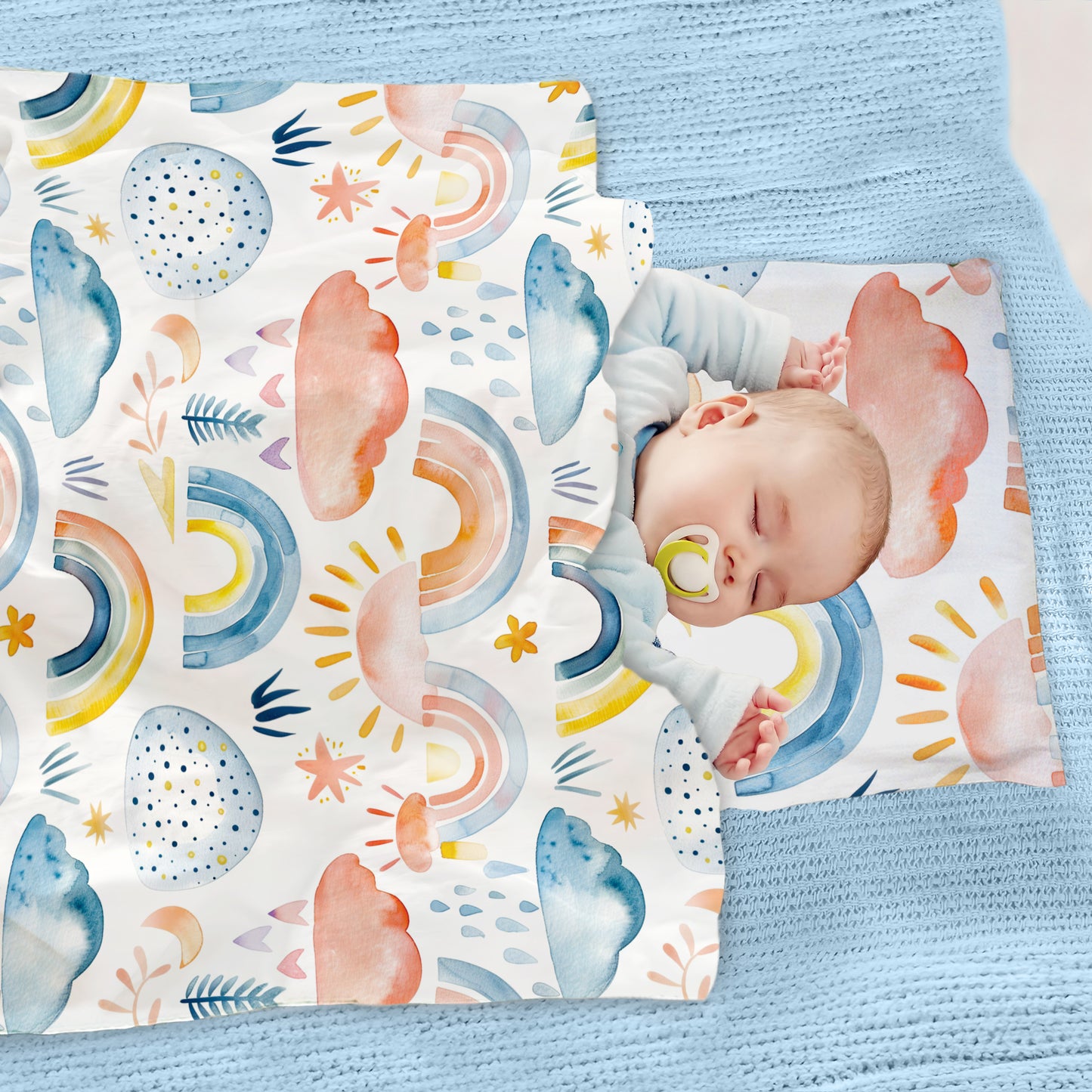Sunshine And Rain Cot Set