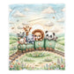 Sunshine Express Baby Fleece Blanket