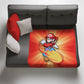 Super Mario Light Weight Fleece Blanket