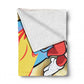 Super Mario Light Weight Fleece Blanket