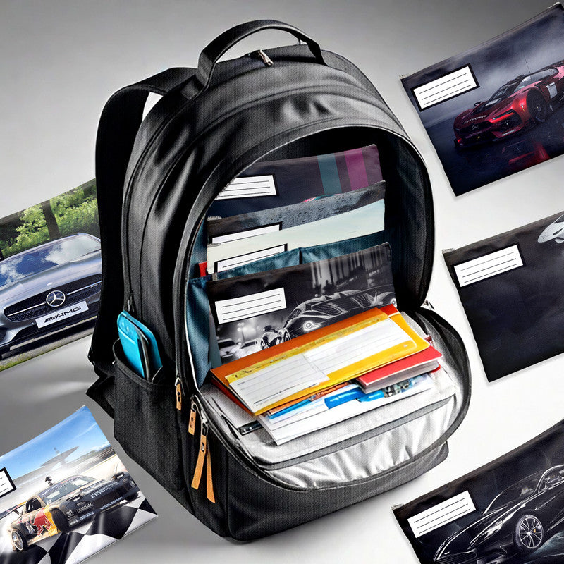 Supercars Subject Savvy Book Bags Set 9
