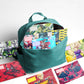 Superhero All-Stars Subject Savvy Book Bags Set of 9