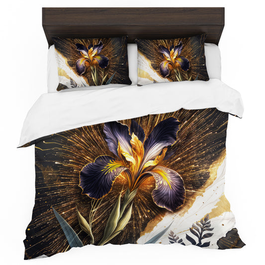Supernova Iris Duvet Cover Set