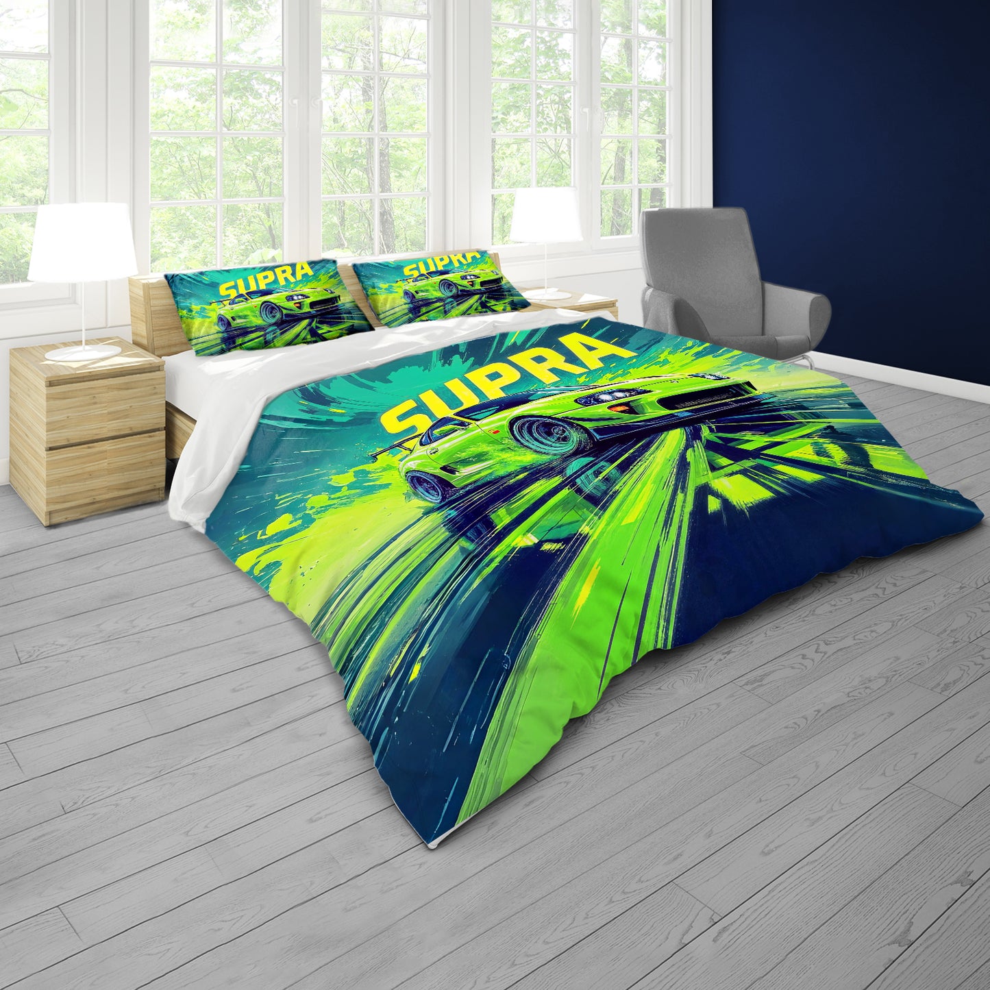 Supra Racing Duvet Cover Set