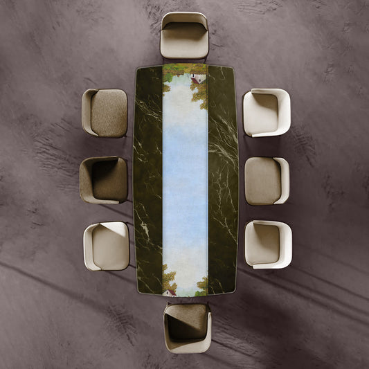 Swartland Plaas Table Runner by Wikus Hattingh