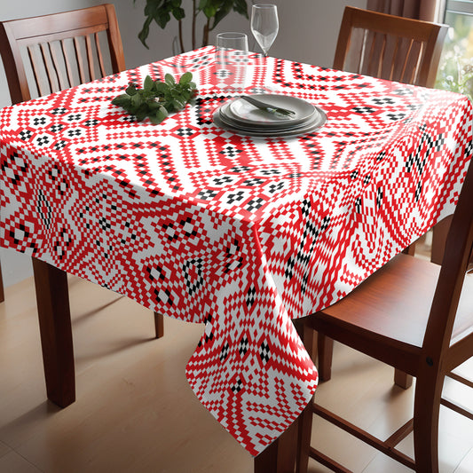 Swedish Flair Square Tablecloth