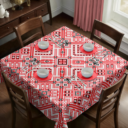 Swedish Flair Square Tablecloth