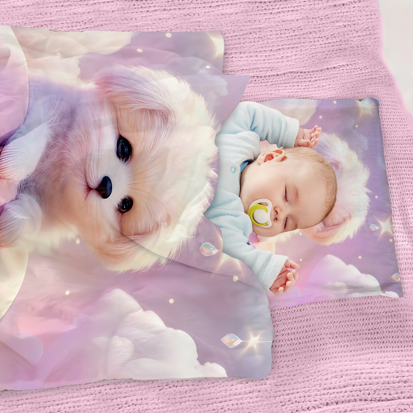 Sleeping Pup Cot Set